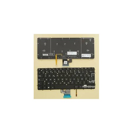 CLAVIER AZERTY DELL Precision m3800 XPS 15 9530 - 084WJR 84WJR Rétroéclairé