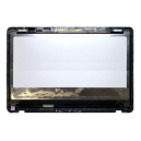 ENSEMBLE VITRE TACTILE + ECRAN LCD + CADRE  Asus UX360U UX360UA UX360UAK - 1920x11080 - Silver