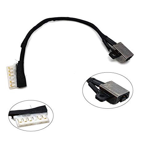 CONNECTEUR DC JACK + CABLE DELL Inspiron 5570 5575 5770 - DC301011B00 2K7X2 02K7X2