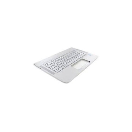 CLAVIER AZERTY + COQUE ARGENT HP ENVY 13-AB - 909620-051