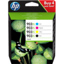 PACK CARTOUCHES HP OfficeJet Pro 6860, 960  903 XL Noir, Cyan, Magenta, Jaune 3HZ51AE