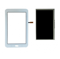 ENSEMBLE ECRAN LCD + VITRE TACTILE SAMSUNG Galaxy Tab 3 Lite SM-T113 - Blanc