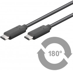 CABLE USB-C vers USB-C 1M - USB3.1 - 930475-001