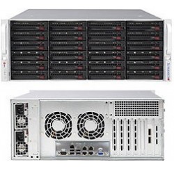 Serveur Stockage Rack 4U Supermicro - 24 Disques durs HotSwap  -1280W