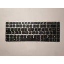 CLAVIER AZERTY CADRE GRIS ASUS N61 G51 G60 X72J - 04GNWU1KFR00-3