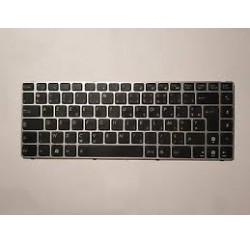 CLAVIER AZERTY CADRE GRIS ASUS N61 G51 G60 X72J - 04GNWU1KFR00-3