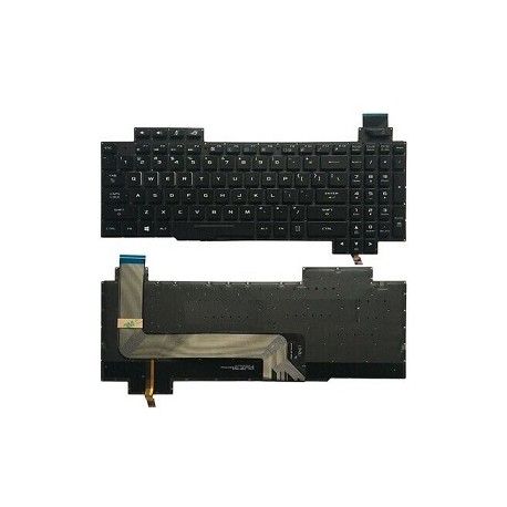 CLAVIER AZERTY RETROECLAIRE ASUS GL703VD