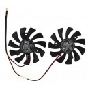 Kit ventilateur MSI GTX1050TI - HA8010H12F-Z - 2PINS