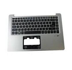 CLAVIER AZERTY + COQUE SILVER ACER SF314-51 - 6B.GKBN5.002