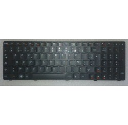 CLAVIER NEUF AZERTY IBM LENOVO V570, B570, B570e, B590 - 25200877 