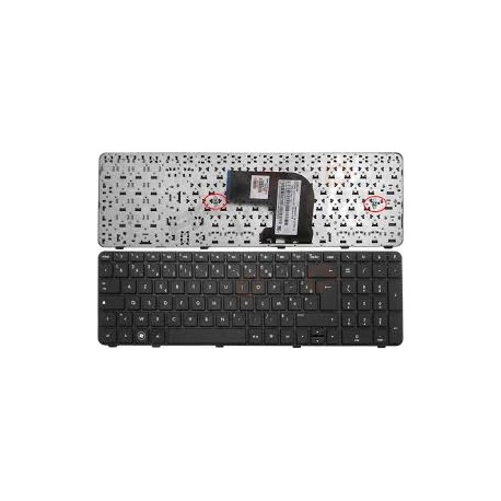 CLAVIER AZERTY NEUF HP PAVILION DV6-7000, DV7-6000 series - 682082-051 - 670321-051 - 9Z.N7YUW.00F - NOIR - Avec Cadre