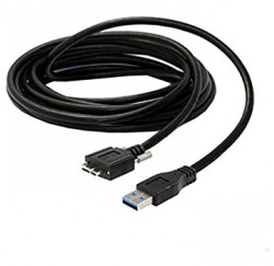 CABLE USB 3.0 A MALE vers USB 3.0 MICRO B MALE + 2 VIS FIXATION M2 - 4.6M