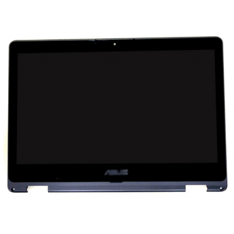 ENSEMBLE ECRAN LCD + VITRE TACTILE + CADRE GRIS ASUS TP202NA - 90NB0H01-R20000