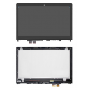 ENSEMBLE VITRE TACTILE + ECRAN LCD + CADRE IBM LENOVO Yoga 510-14ISK, Flex 4-1470 - 1920x1080