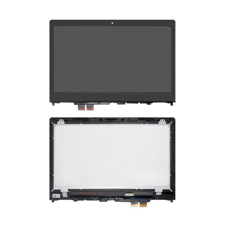 ENSEMBLE VITRE TACTILE + ECRAN LCD + CADRE IBM LENOVO Yoga 510-14ISK, Flex 4-1470 - 1920x1080