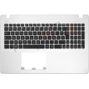 CLAVIER AZERTY + COQUE GRISE ASUS X552, X552CL - 90NB00T1-R31FR0