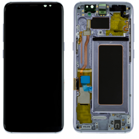 ENSEMBLE ECRAN LCD + VITRE TACTILE + CADRE SAMSUNG Smartphone Galaxy S SM-G950F Galaxy S8 - GH97-20457C