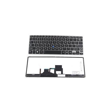 CLAVIER AZERTY RETROECLAIRE TOSHIBA PORTEGE Z30-A P000588000  P000646500