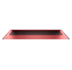 CLAVIER AZERTY NEUF + COQUE HP ProBook x360 11 G1 EE - 918554-051 Rouge