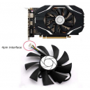 VENTILATEUR CARTE VIDEO MSI GeForce GTX 1060 6G OC - 12V 0.5A - HA9015H12F-Z