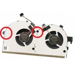 VENTILATEURS IBM LENOVO Rescuer Y520 R520 R720 R720-15Ikbn 80Ww MG75100V1-C020-S9A DC28000D6F1 DFS551205W00T