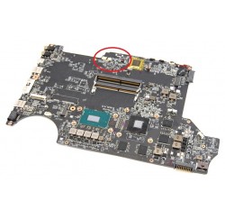 CARTE MERE MSI GE72VR  I7-7700HQ CPU ET GTX1050M 4 GO MS-16J9 MS-16J91 VER: 1.0 DDR3