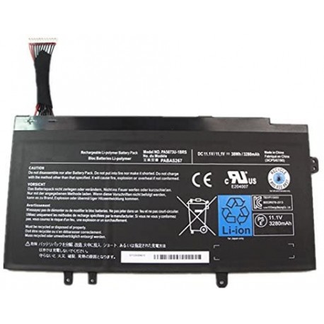 BATTERIE NEUVE COMPATIBLE TOSHIBA Satellite U920T - P000563900, PABAS267, PA5073U-1BRS - 11.1V 38Wh - 3280mAh