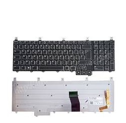 CLAVIER AZERTY RETROECLAIRE DELL M17X R4 - 05XPH2 5XPH2 PK130MK1B11 NSK-D8G0F