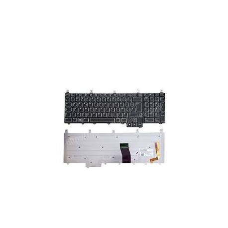 CLAVIER AZERTY RETROECLAIRE DELL M17X R4 - 05XPH2 5XPH2 PK130MK1B11 NSK-D8G0F