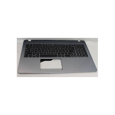 CLAVIER AZERTY + COQUE GRISE ASUS X751LA