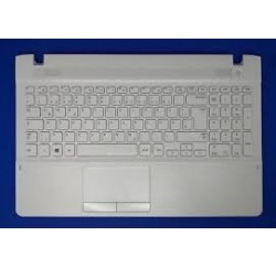 CLAVIER AZERTY OCCASION + COQUE BLANCHE SAMSUNG NP270E5E  - BA75-04586B