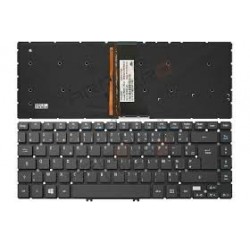 CLAVIER AZERTY RETROECLAIRE ACER Aspire R7-571 R7-571G R7-572 R7-572G  - NK.I1417.0BS