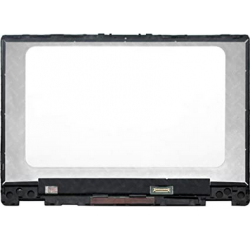 ENSEMBLE VITRE TACTILE + ECRAN LCD + CADRE HP Pavilion X360 14-DH, 14M-DH - 1920x1080