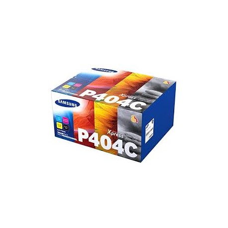 PACK 4 TONERS SAMUNG Xpress SL-C430W, C480FW NOIR, CYAN, MAGENTA, JAUNE - CLT-P404C