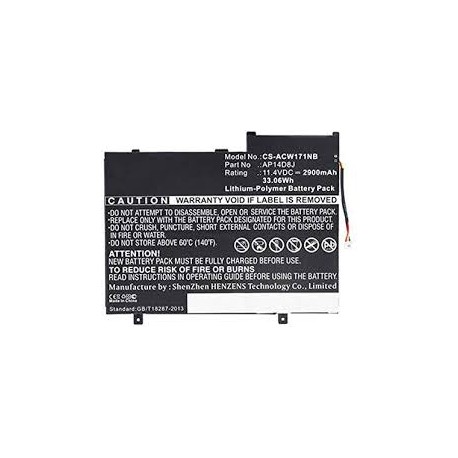 BATTERIE COMPATIBLE ACER Aspire VX 15 VX5-591G - AP14D8J