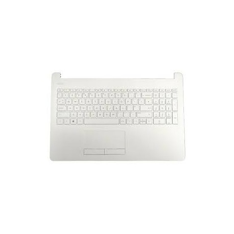 Clavier + coque BLANC azerty HP pavilion 15-BS - Gar.6 mois