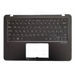 CLAVIER AZERTY RETROECLAIRE + COQUE NOIRE ASUS UX360UA - 90NB0C03-R30FR0