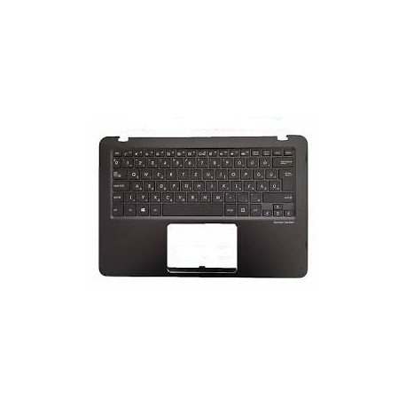 CLAVIER AZERTY RETROECLAIRE + COQUE NOIRE ASUS UX360UA - 90NB0C03-R30FR0