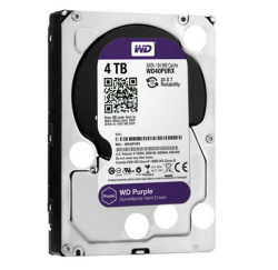 DISQUE DUR WESTERN DIGITAL 4 TB, 3.5", SATA 6Gb/s, 5400 RPM, 64MB WD40PURX - Gar 3 ans