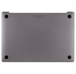 COQUE INFERIEURE SPACE GRAY APPLE MACBOOK PRO 15" A1990 - 923-00485 2018 à mi-2019