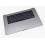 CLAVIER AZERTY + COQUE SILVER APPLE APPLE MACBOOK PRO 15" A1990
