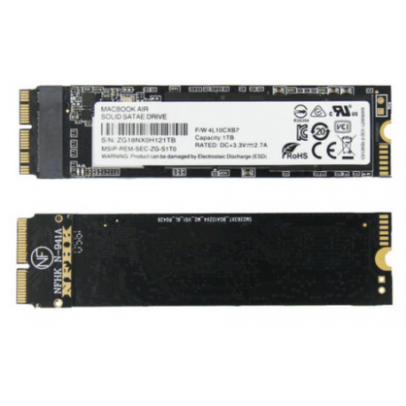 DISQUE DUR SSD 1TB pour APPLE MacBook Pro 15 A1398 Retina fin 2013, 2014,  2015