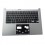 CLAVIER AZERTY + COQUE GRISE ACER chromebook CB514-1H CB314-1H - 6B.H1LN7.010