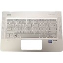 CLAVIER AZERTY + COQUE ARGENT HP ENVY 13-D - 829305-051