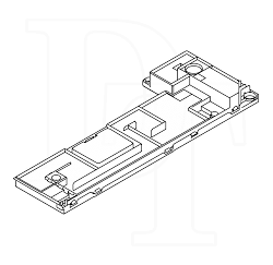 BOITIER ABSORBEUR D'ENCRE USAGEE BROTHER MFC-J2330DW, MFC-J5335DW  - D004V5001