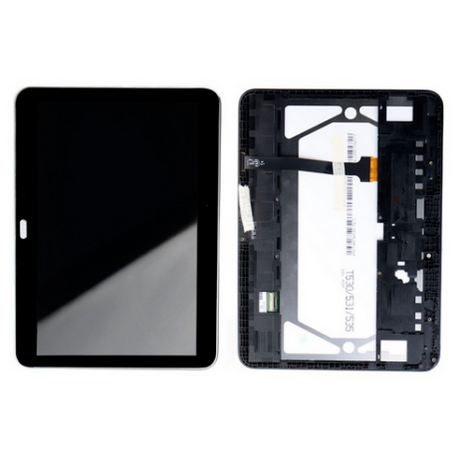ENSEMBLE ECRAN LCD + VITRE TACTILE + CADRE SAMSUNG  Tab 4 SM-T530 - Noir