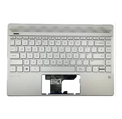 CLAVIER AZERTY + COQUE SILVER HP Pavilion 13-AN - L37531-051