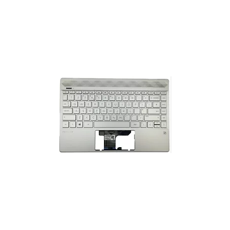 CLAVIER AZERTY + COQUE SILVER HP Pavilion 13-AN - L37531-051