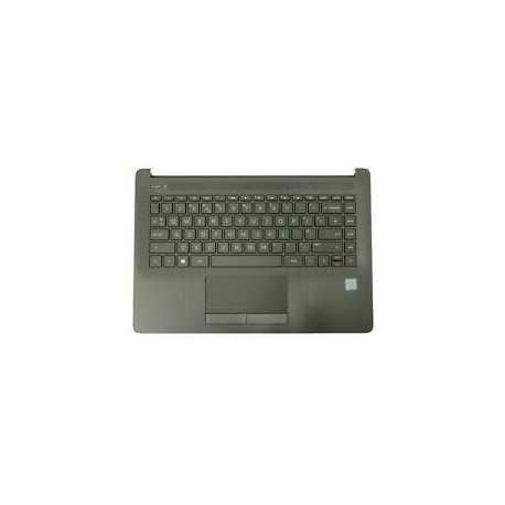 CLAVIER AZERTY + COQUE NOIRE HP 14-CK 14-CM 14-DG - L23239-051