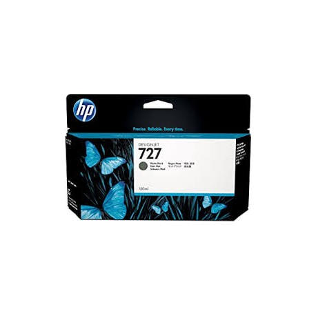 CARTOUCHE JET D'ENCRE NOIRE MATTE HP DESIGNJET T1500, T930 - B3P22A - No 727